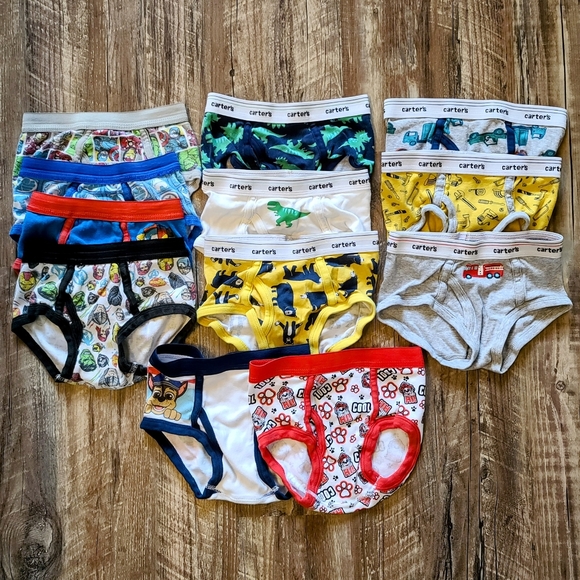 Carter's Accessories Size 4 Boy Paw Patrol Marvel Carters Brief